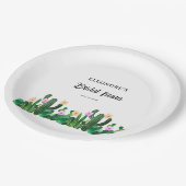 Cacti flowers  Bridal Fiesta  Papieren Bordje (Gekanteld)