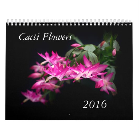 Cacti Flowers Kalender (Hoes)
