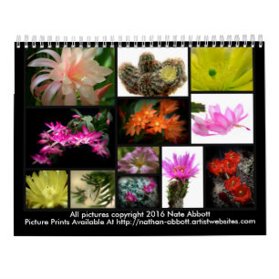Cacti Flowers Kalender