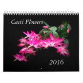 Cacti Flowers Kalender (Hoes)