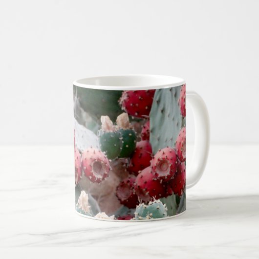 Cacti Fruit Foto 325 ml Klassieke Mok (Voorkant rechts)