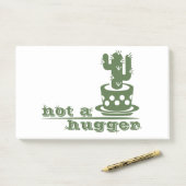 Cacti Geen knuffel cactus leuke spreuk Post-it® Notes (Op bureau)