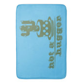 Cacti Geen knuffelcactus grappig gezegde Badmat (Voorkant Verticaal)