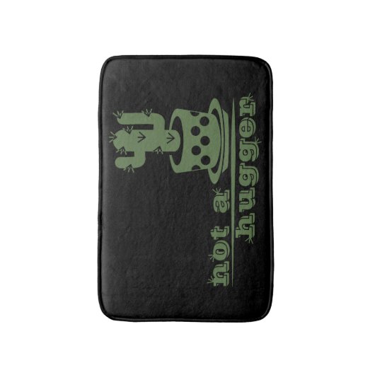 Cacti Geen knuffelcactus grappig gezegde Badmat (Voorkant Verticaal)