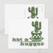 Cacti Geen knuffelcactus grappig gezegde Briefkaart (Voorkant / Achterkant)