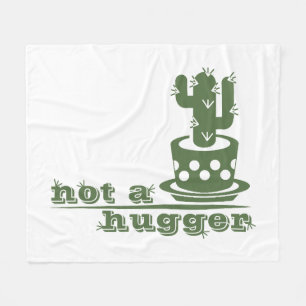 Cacti Geen knuffelcactus grappig gezegde Fleece Deken