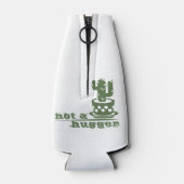 Cacti Geen knuffelcactus grappig gezegde Flesjeskoeler (Achterkant)