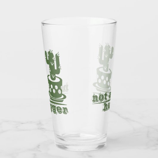 Cacti Geen knuffelcactus grappig gezegde Glas (Rechts)