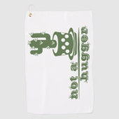 Cacti Geen knuffelcactus grappig gezegde Golfhanddoek (Voorkant)