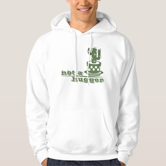 Cacti Geen knuffelcactus grappig gezegde Hoodie (Voorkant)