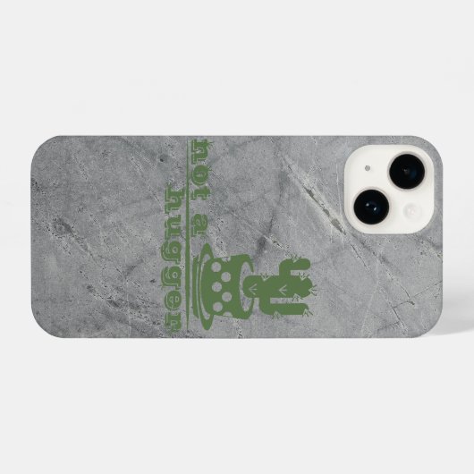 Cacti Geen knuffelcactus grappig gezegde iPhone Hoesje (Achterkant horizontaal)