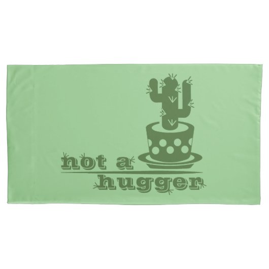 Cacti Geen knuffelcactus grappig gezegde Kussensloop (Voorkant)