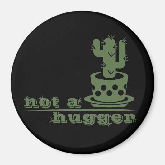 Cacti Geen knuffelcactus grappig gezegde Magneet (Voorkant)