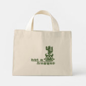 Cacti Geen knuffelcactus grappig gezegde Mini Tote Bag (Achterkant)