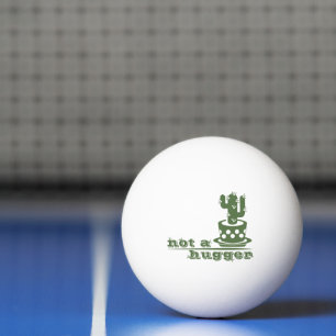 Cacti Geen knuffelcactus grappig gezegde Pingpongbal