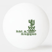 Cacti Geen knuffelcactus grappig gezegde Pingpongbal (Achterkant)