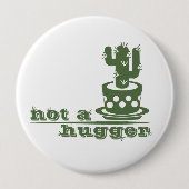Cacti Geen knuffelcactus grappig gezegde Ronde Button 4,0 Cm (Voorkant)