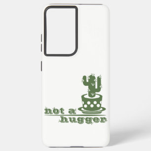Cacti Geen knuffelcactus grappig gezegde Samsung Galaxy Hoesje