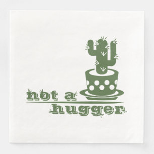 Cacti Geen knuffelcactus grappig gezegde Servet