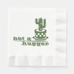 Cacti Geen knuffelcactus grappig gezegde Servet