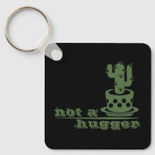 Cacti Geen knuffelcactus grappig gezegde Sleutelhanger (Voorkant)
