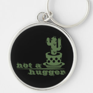 Cacti Geen knuffelcactus grappig gezegde Sleutelhanger