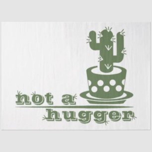 Cacti Geen knuffelcactus grappig gezegde Tissuepapier