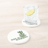 Cacti Geen knuffelcactus grappig gezegde Zandsteen Onderzetter (Zijkant)