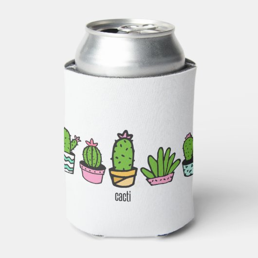 cacti - groep blikjeskoeler (Blikje Voorkant)