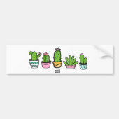 cacti - groep bumpersticker (Voorkant)