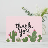 Cacti - Hartelijk dank - Kaart (Staand voorkant)