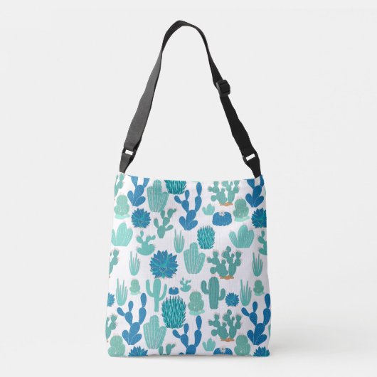 CACTI LUSH COLLECTIE CANVAS TAS (Achterkant)