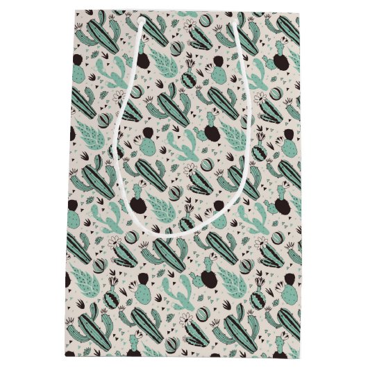 Cacti Medium Cadeauzakje (Achterkant)