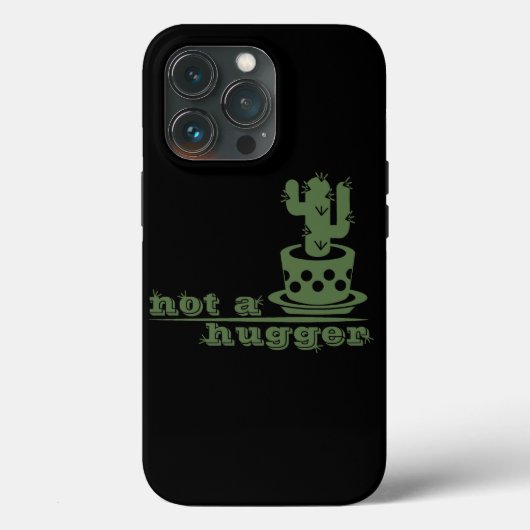 Cacti Niet knuffelen cactus grapje Case-Mate iPhone Case (Achterkant)