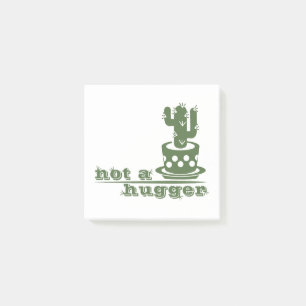 Cacti Niet knuffelen cactus grapje Post-it® Notes