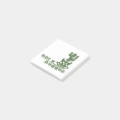Cacti Niet knuffelen cactus grapje Post-it® Notes (Schuin)
