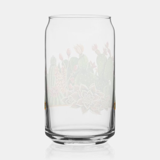 Cacti-ontwerp Blikvorm Glas (Rechts)