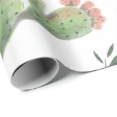 Cacti-ontwerp Cadeaupapier (Rol Hoek)