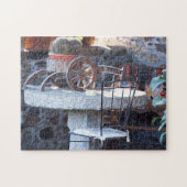 Cacti op een Stone Table Legpuzzel (Horizontaal)