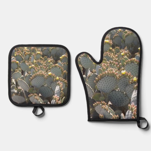 Cacti Ovenwant & Pannenlap Set (Voorkant)