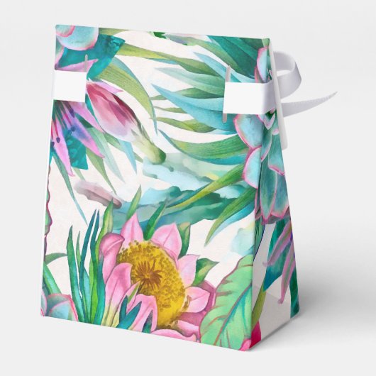 Cacti Pattern Bedankdoosjes (Achterkant)