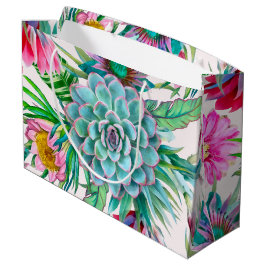 Cacti Pattern Groot Cadeauzakje