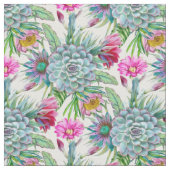 Cacti Pattern Stof (Close Up)