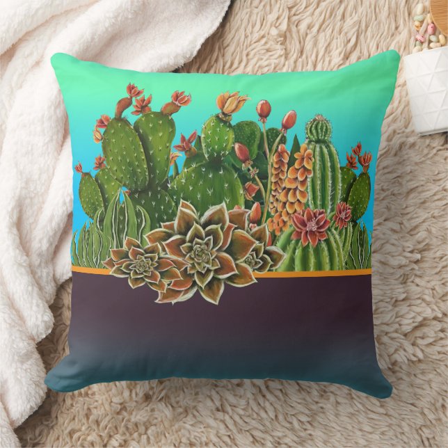 Cacti Pillow Kussen (Deken)
