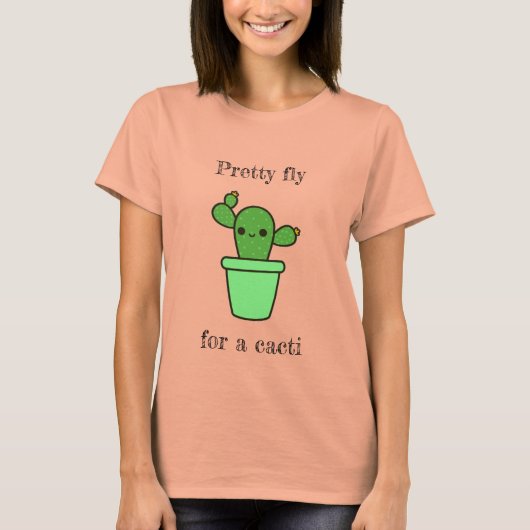Cacti pun t-shirt (Voorkant)