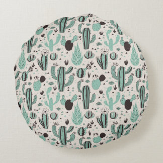 Cacti Rond Kussen