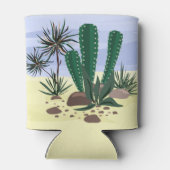 Cacti, succulenten. blikjeskoeler (Achterkant)