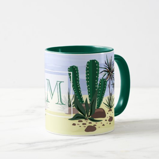 Cacti, succulenten. mok (Voorkant rechts)