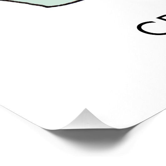 Cacti succulents illustration personalized poster (Hoek)