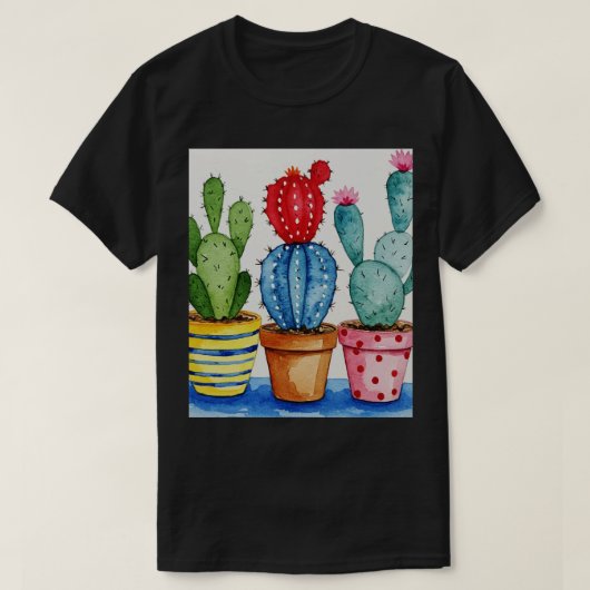 Cacti T-shirt (Design voorkant)